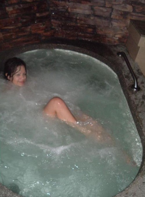 un bain à bulles sexe